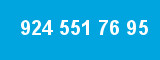 924 551 76 95 924 551 76 95